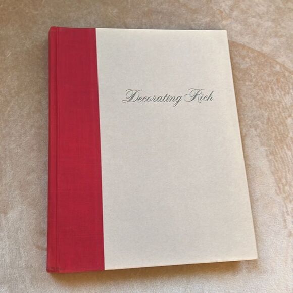 VTG EUC *Decorating Rich* Gorgeous HC Book READ - Picture 3 of 12